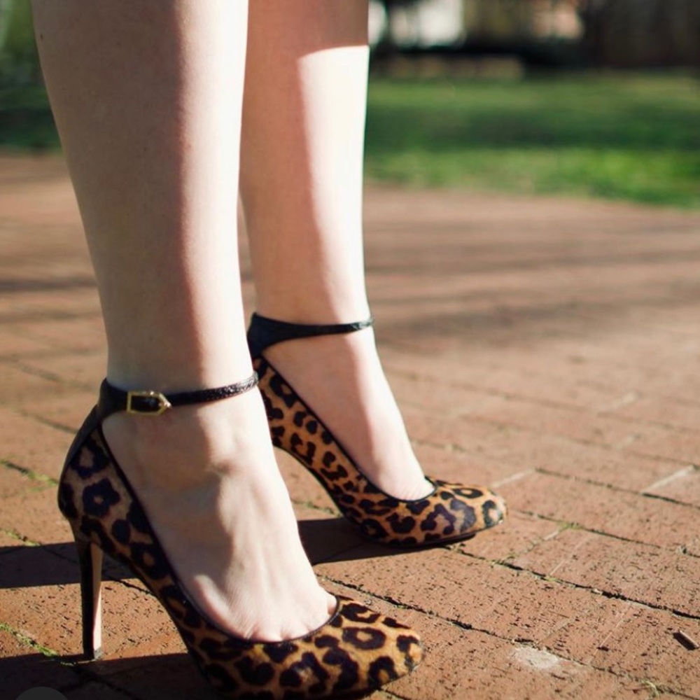 Sam Edelman Leopard Heels